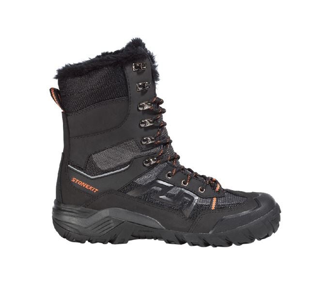 Hauptansicht, Sicherheitsstiefel, STONEKIT S3 Winter-Sicherheitsstiefel Trondheim, schwarz