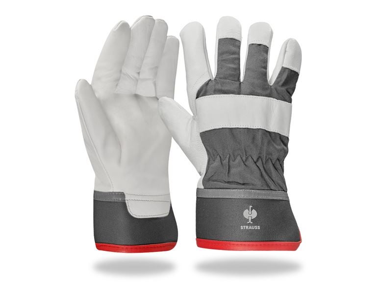 Grain leather winter gloves Yukon