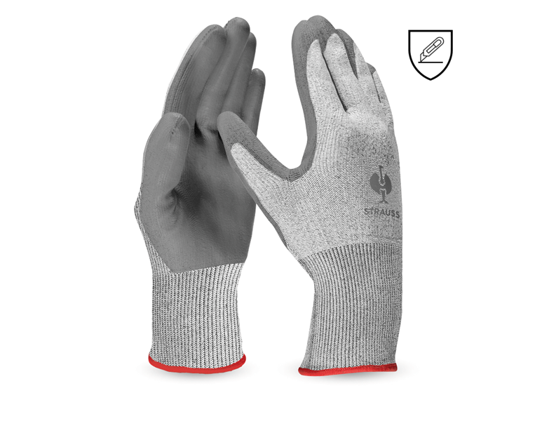 Main view, Polyurethane, PU cut protection gloves, level C