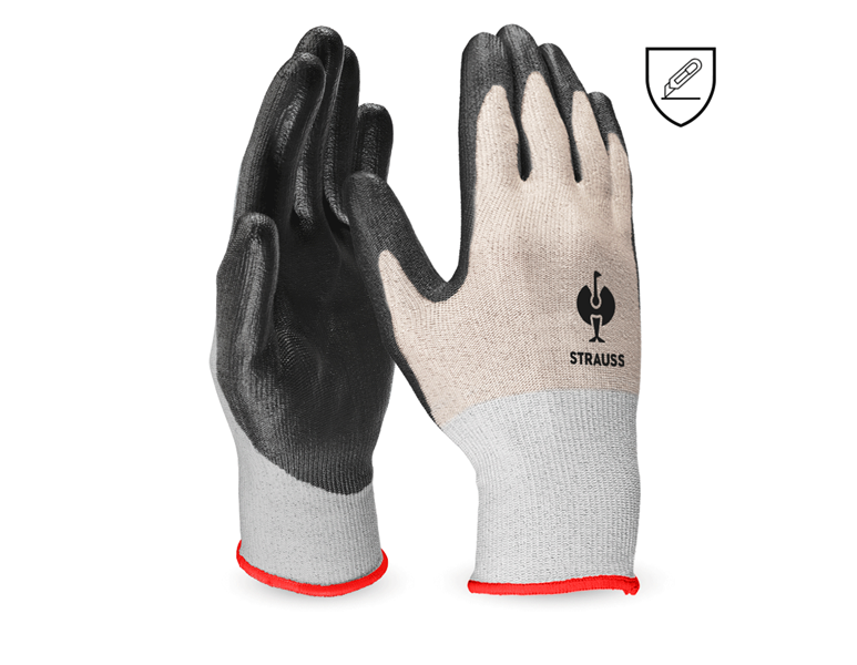 Main view, Polyurethane, PU cut protection gloves, level B