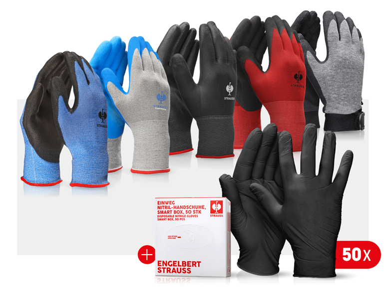 Main view, Personal Protection, Professional glove set automobile III