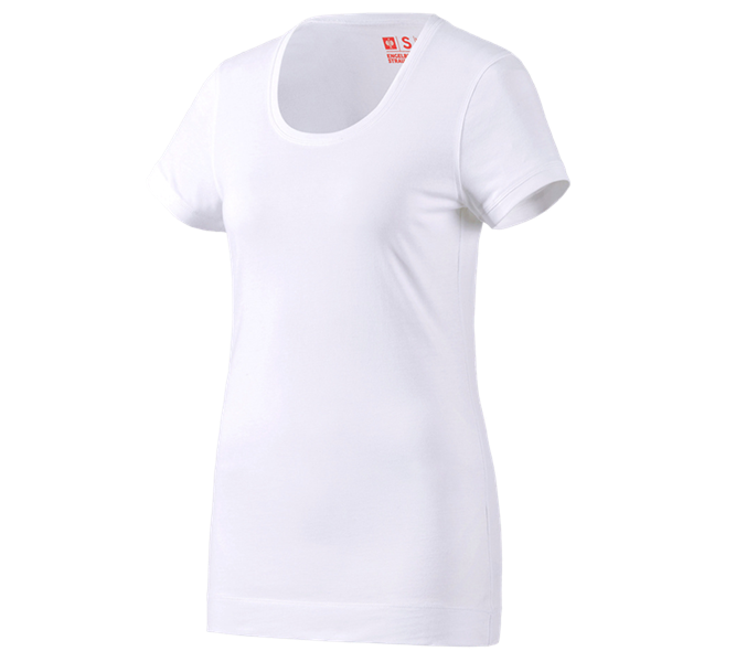 e.s. Long shirt cotton, femmes