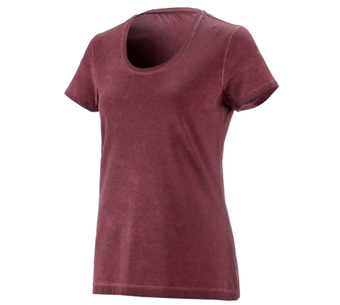 e.s. T-Shirt vintage cotton stretch, Damen