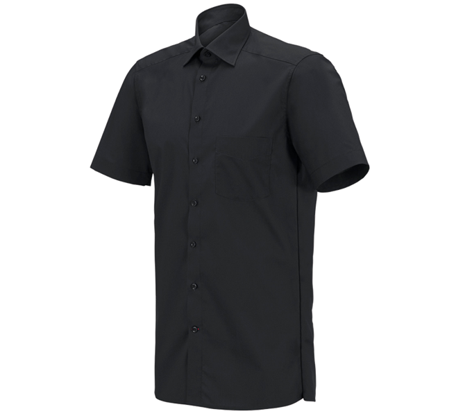 Vue principale, Basics, e.s. Chemise de service à manches courtes, noir