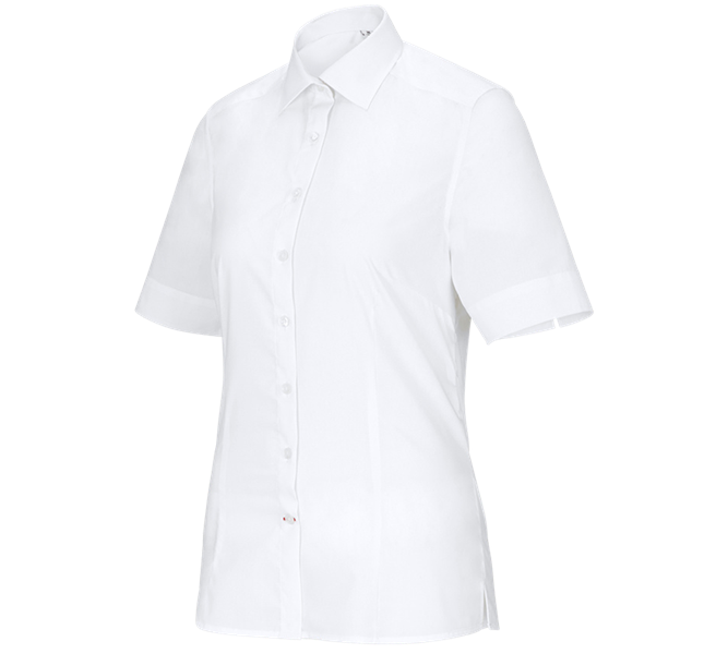 Business blouse e.s.comfort, short sleeved