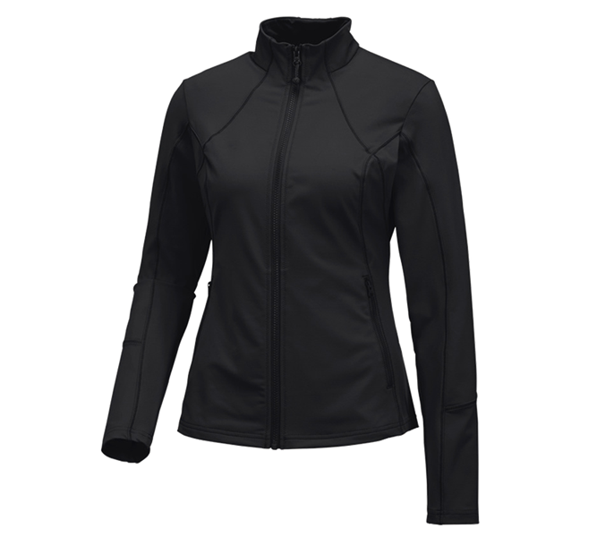 e.s. Functional sweat jacket solid, ladies'