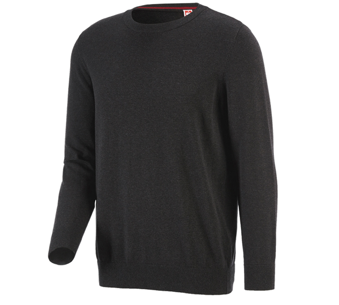 e.s. Knitted pullover, round neck