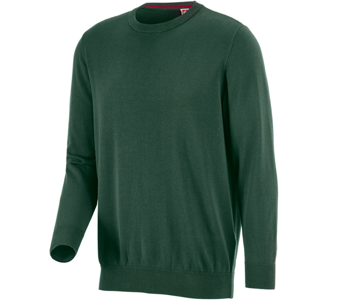 e.s. Knitted pullover, round neck