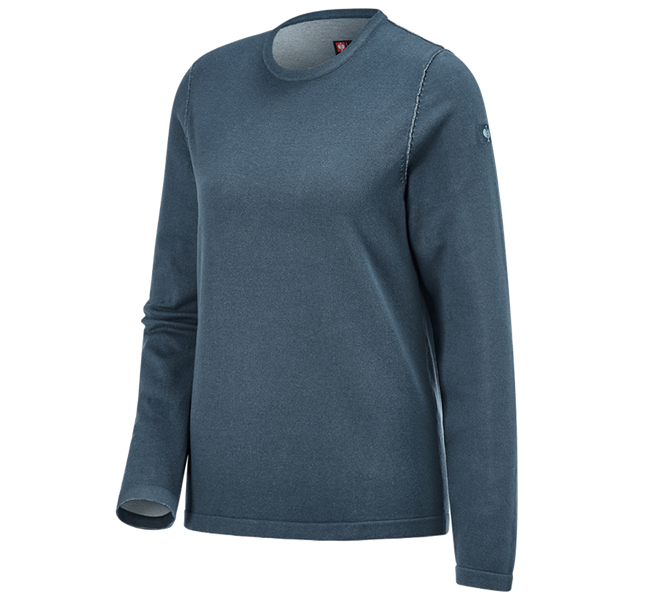 Hauptansicht, Damen, Strickpullover e.s.iconic, Damen, oxidblau