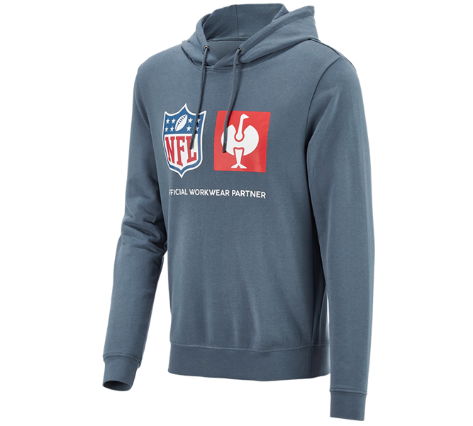 Vue principale, Nouveautés, NFL Hoodie cotton, bleu oxyde