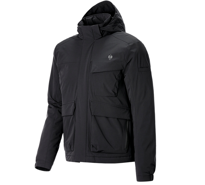 Main view, Winter Jackets, Winter jacket e.s.trail, black