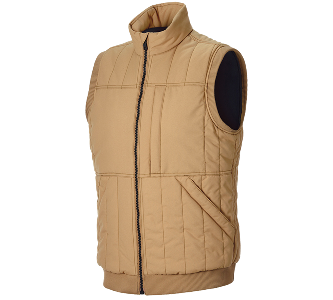 Main view, Clothing, Bodywarmer e.s.iconic, almondbrown