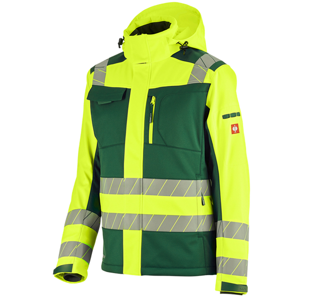 Veste softshell de signal. d'hiver e.s.motion 24/7