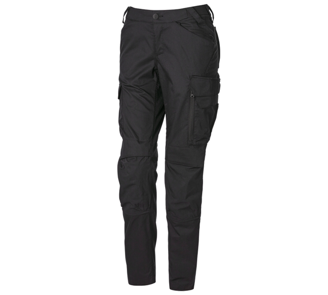 Main view, Search, Trousers e.s.trail pure, ladies', black