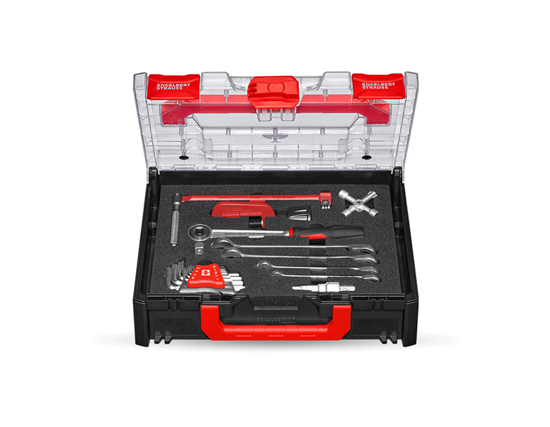 STRAUSSbox Werkzeug-Set 118 Sanitär