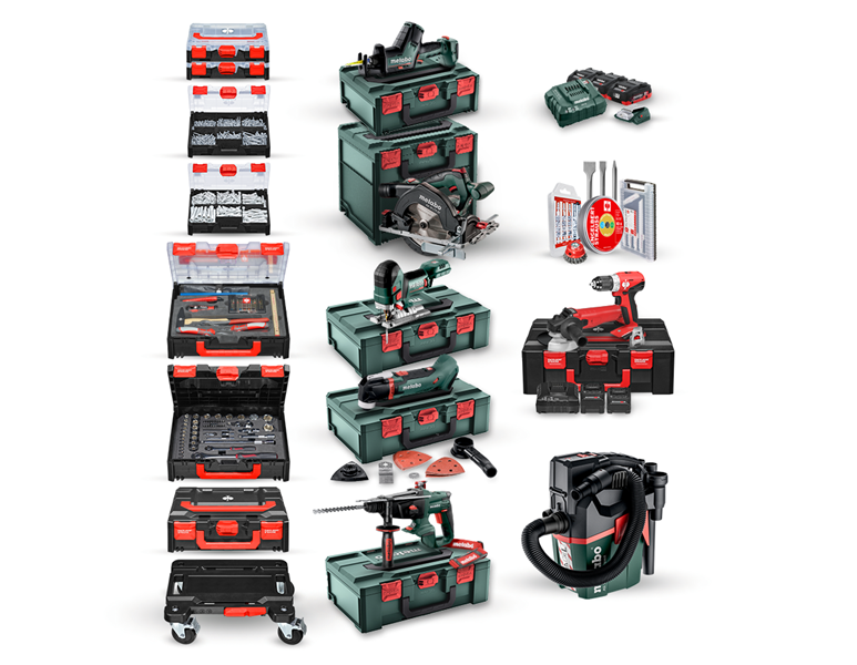 Pack combiné sans fil Metabo 18V professional XVI