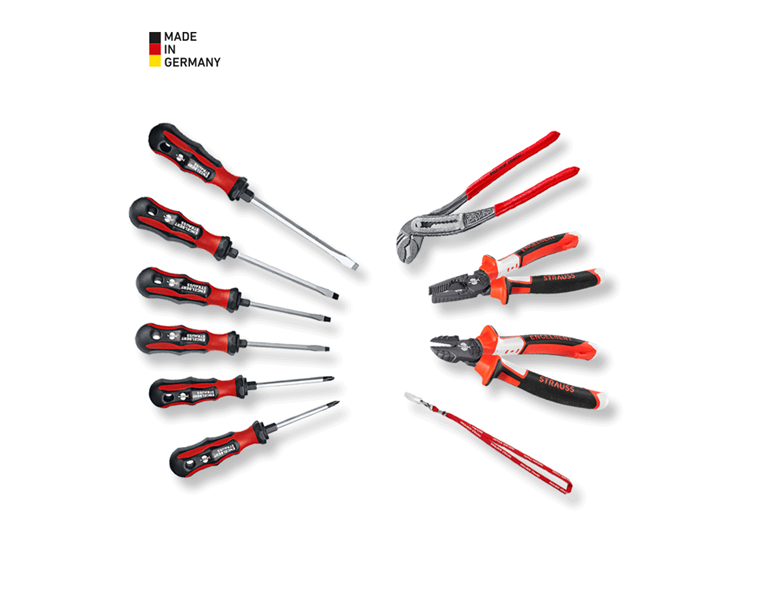 Force pliers and screwdrivers set