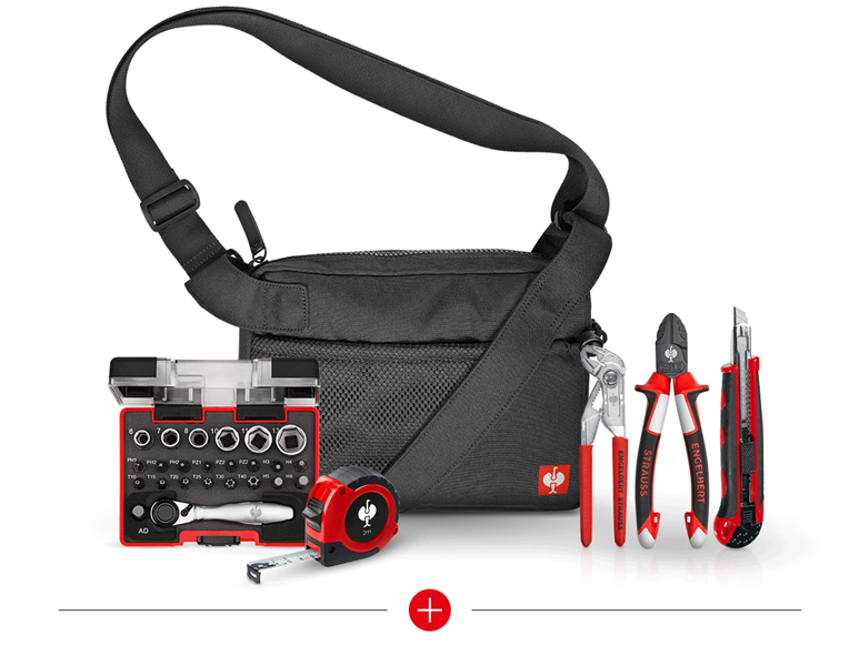 Main view, Tools, Cross-body bag e.s.ambition tool set