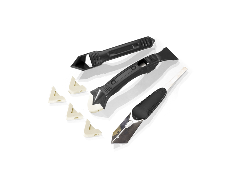 Silicon joint remover and spatula range