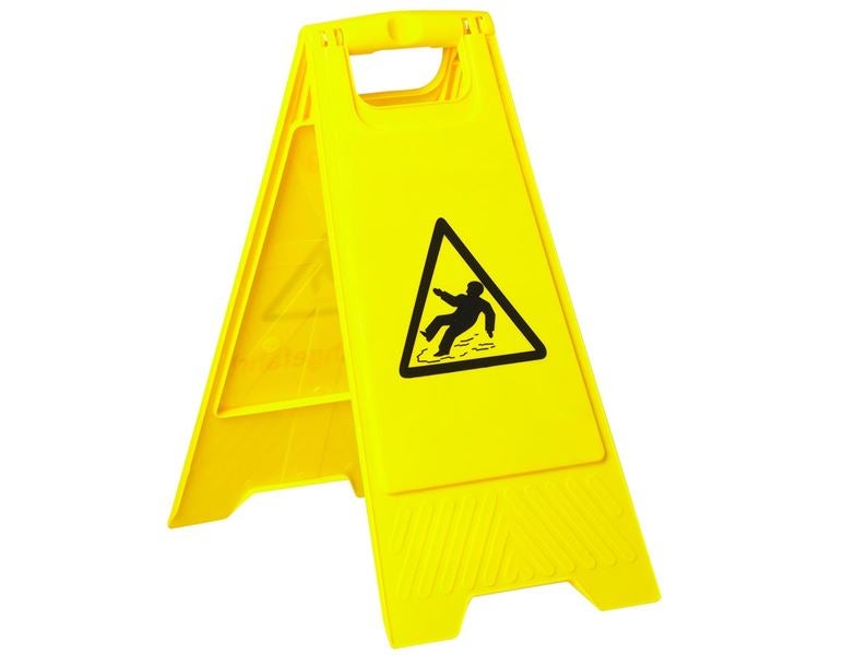 Warning sign - Caution! Risk of slipping