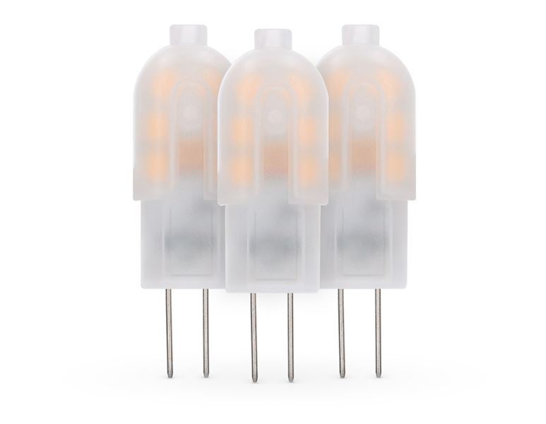 LED-pin base lamp G4, pack of 3