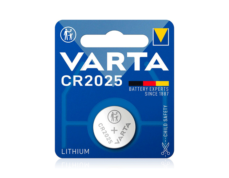 Main view, Batteries | rechargeable batteries, VARTA button cells CR2025