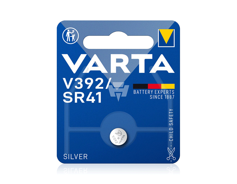 Main view, Batteries | rechargeable batteries, VARTA button cells V392/SR41