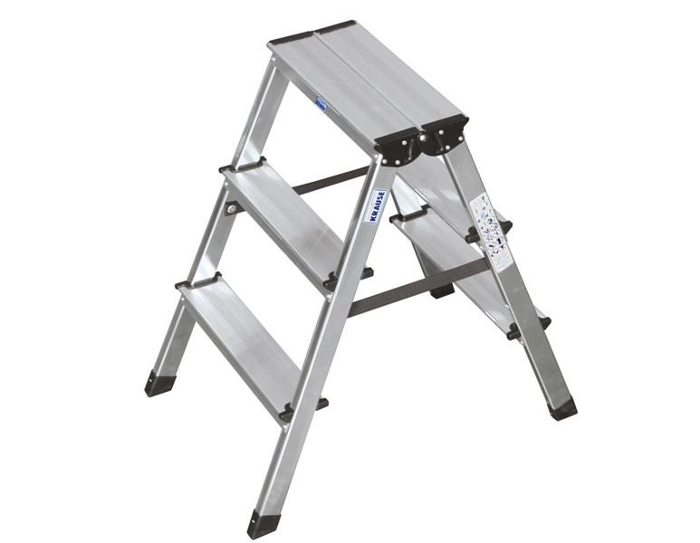 KRAUSE aluminium double step ladder