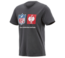 Vue principale, NFL T-Shirt cotton, gris carbone