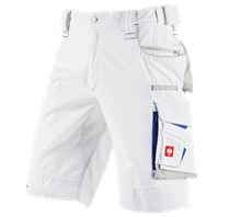 Main view, Shorts e.s.​motion 2020, white/gentianblue