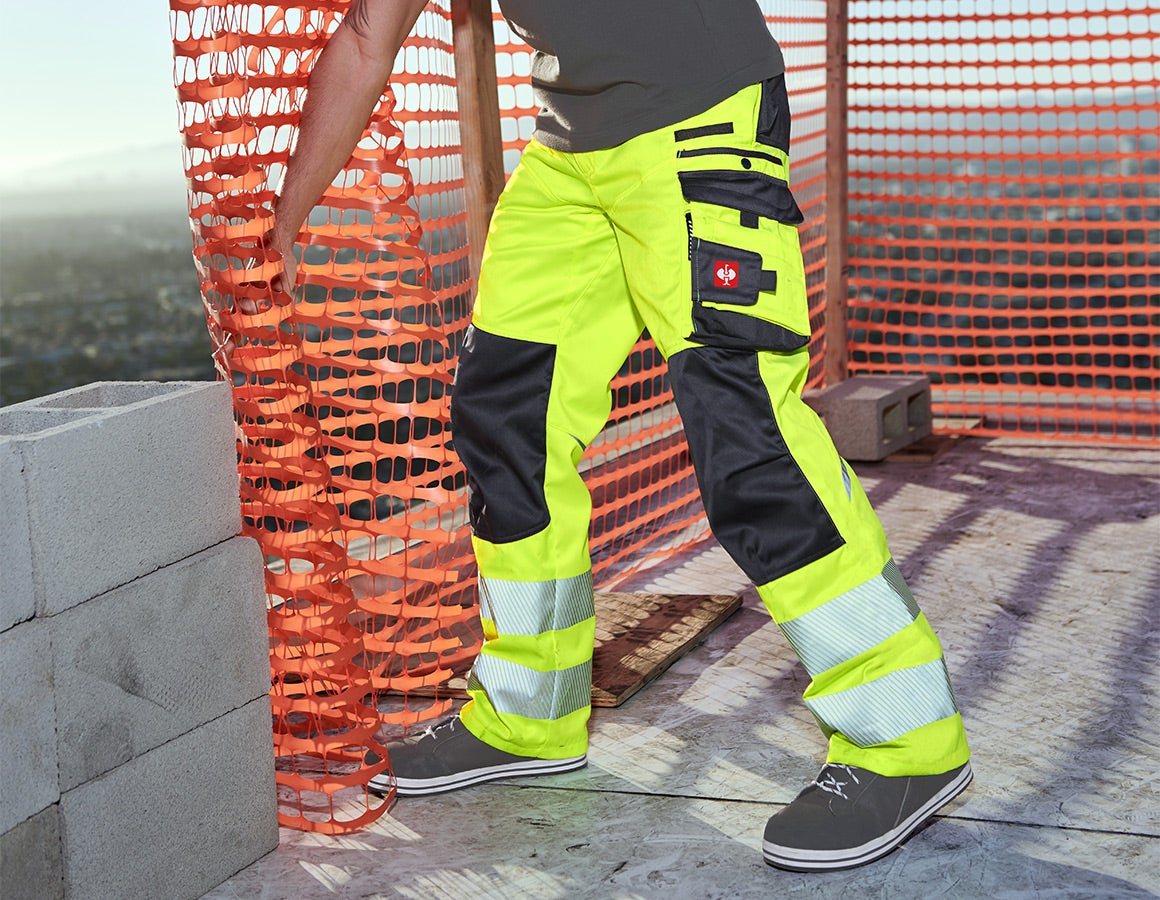 High-vis trousers e.s.motion high-vis yellow/anthracite