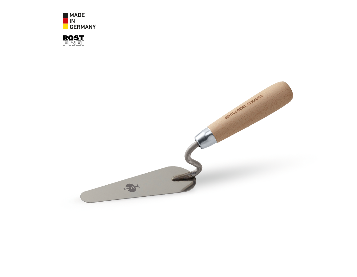 Stainless steel store gauging trowel