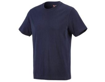 Engelbert Strauss  T-Shirt cotton  3XL bis 7XL dunkelblau 