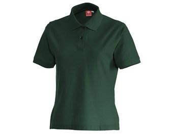 e.s. Polo-Shirt cotton Strauss | grün