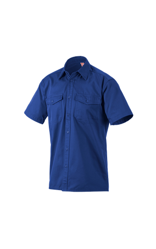 Work shirt e.s.classic, short sleeve royal