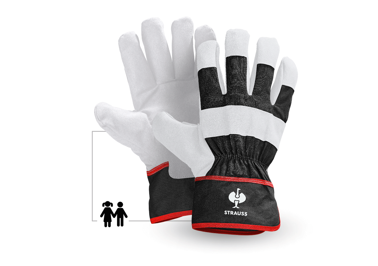 Accessories: Children's-microfibre gloves + graphite