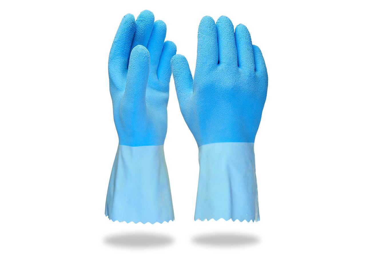 Revêtement: Gants spéciaux en latex Hy Blue