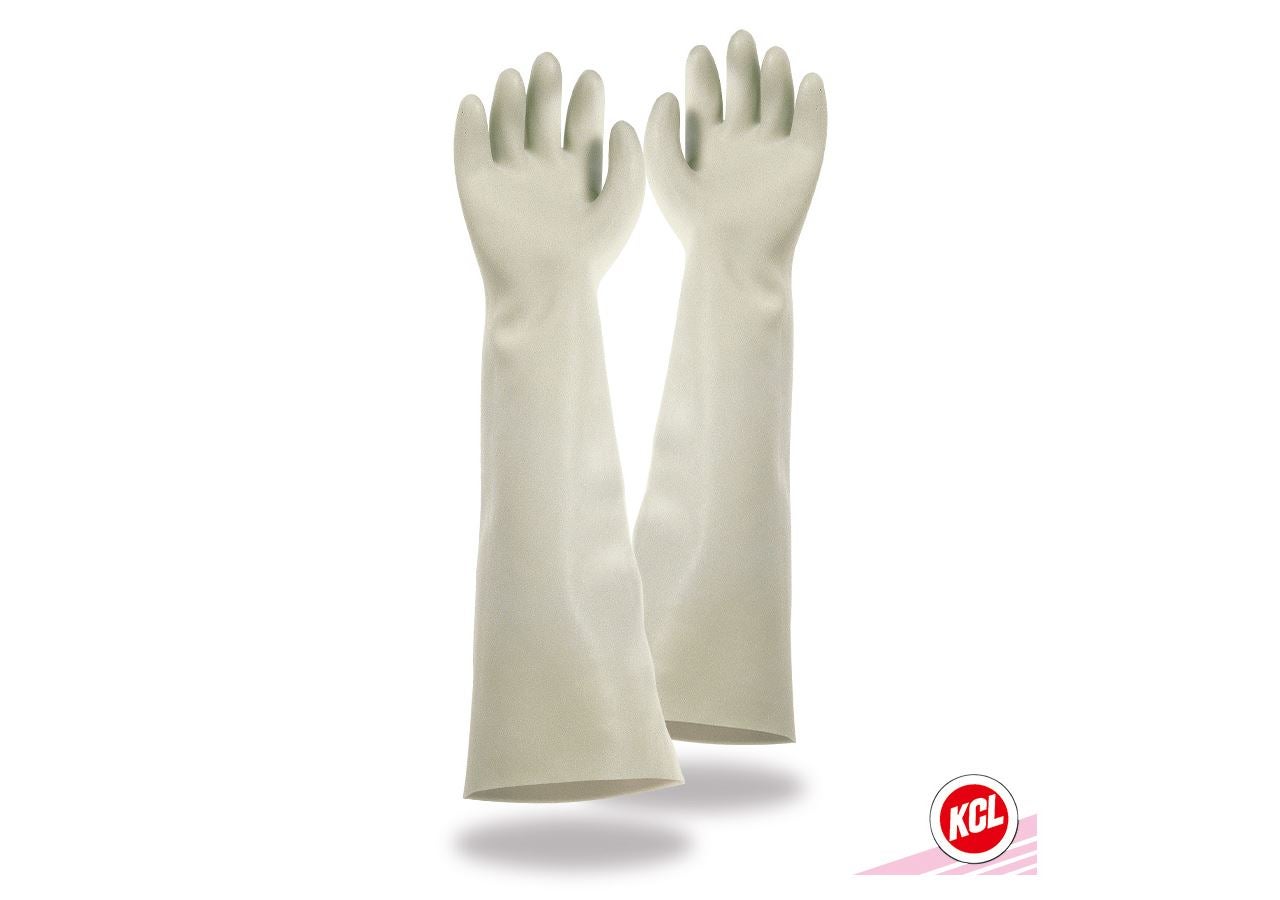 Coated: Latex special gloves Combi