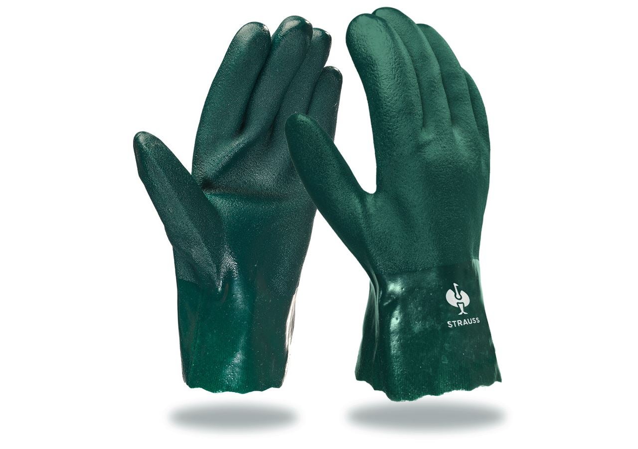 Coated: PVC special gloves Oil Star