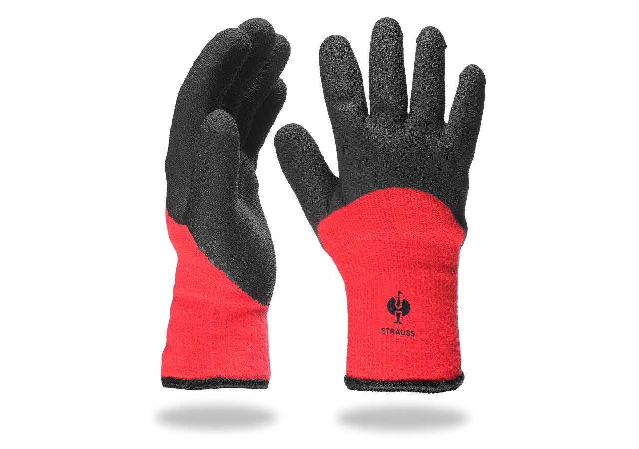 Coated: Latex winter gloves Ice Grip