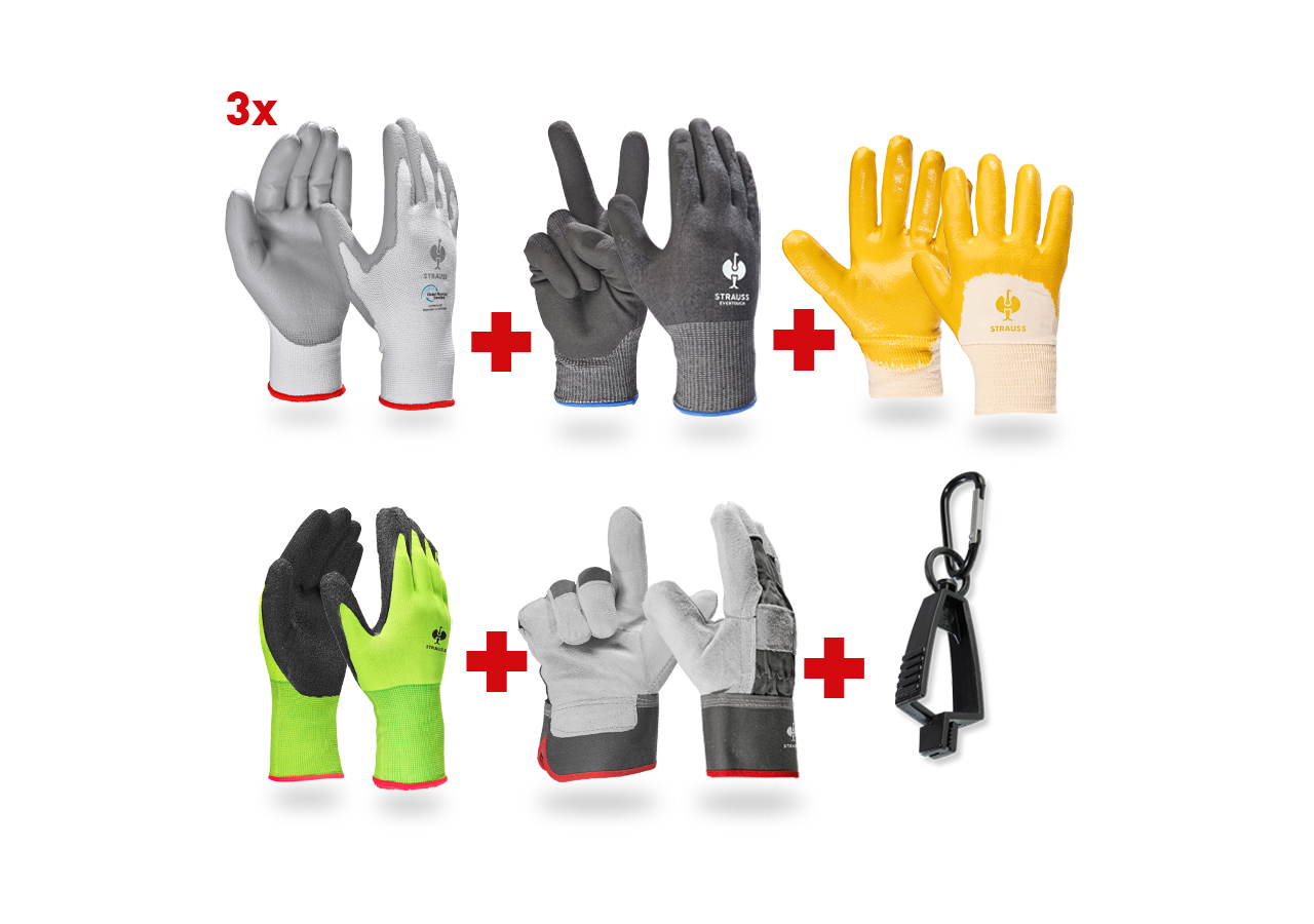 Sets | Accessories: Gloves – professional set construction II