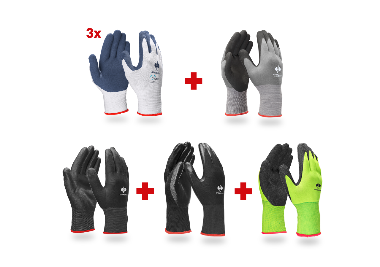 Sets | Accessories: Gloves – professional set coating II