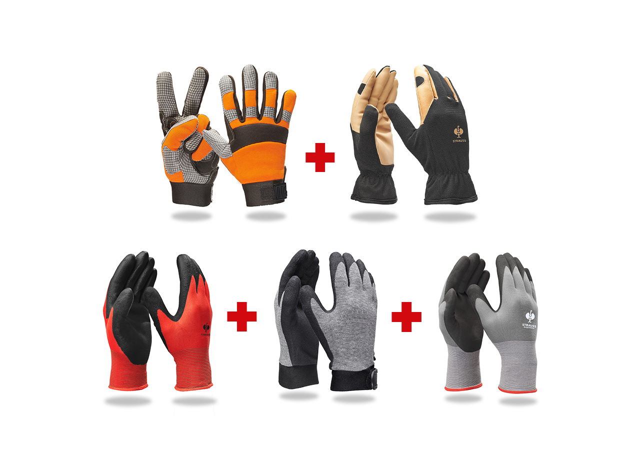 Sets | Accessories: Gloves – professional set assembly II