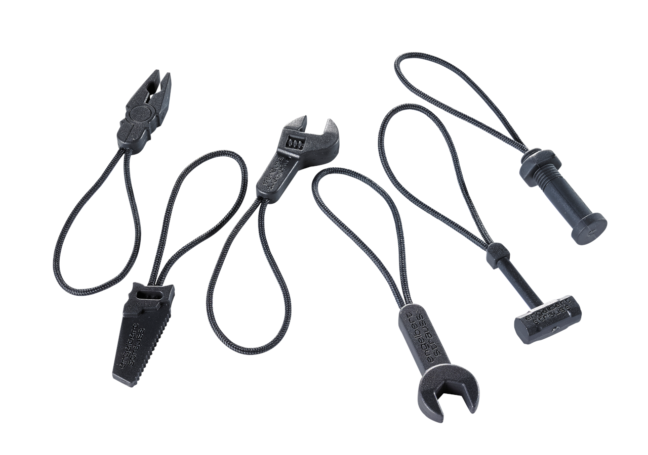 Accessories: Zip puller set e.s.motion 2020 + graphite