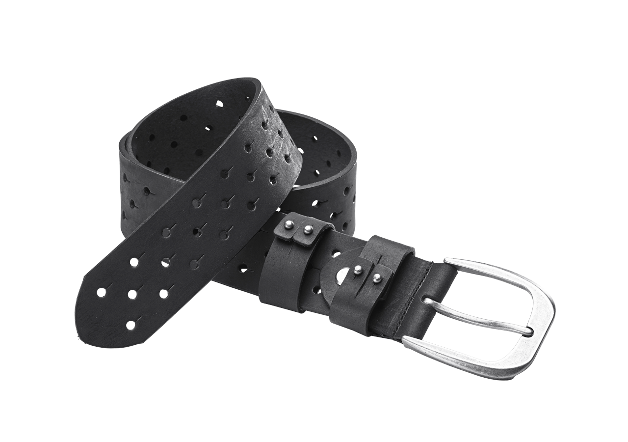 Accessories: Leather belt e.s.roughtough PX2 + black