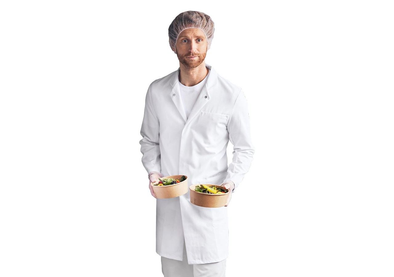Healthcare |  Work Coats: Work coat HACCP + white