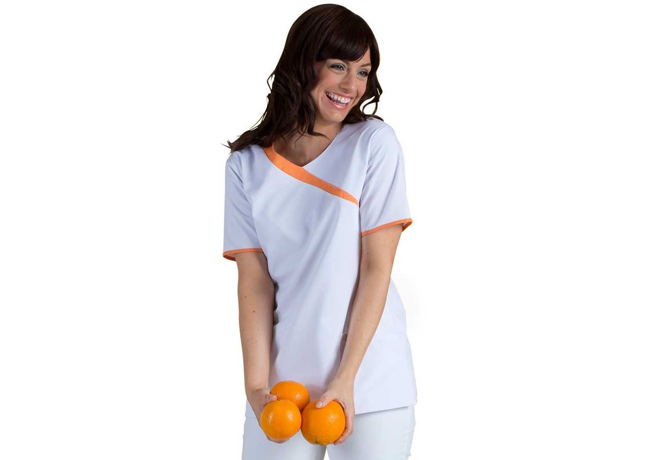 Shirts, Pullover & more: Tunic Maren + white/peach