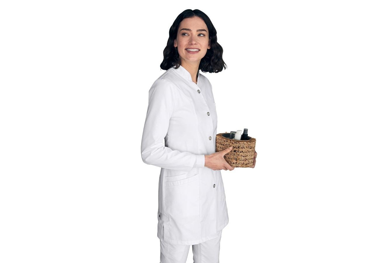 Healthcare Coats | Work Coats: Work coat Verena + white