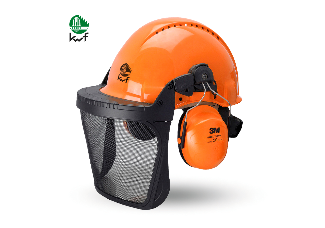 Hard Hats: KWF Forester's helmet combination + orange