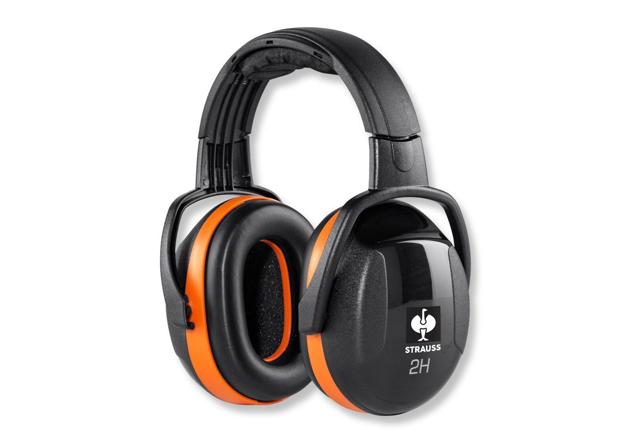 Casques anti bruits: e.s. Protège-oreilles 2H + orange